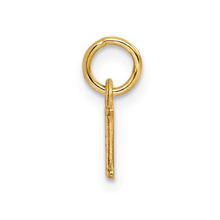 14k Yellow Gold Cutout Letter H Initial Charm