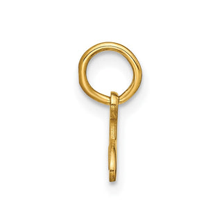 14k Yellow Gold Upper Case Letter A Initial Charm