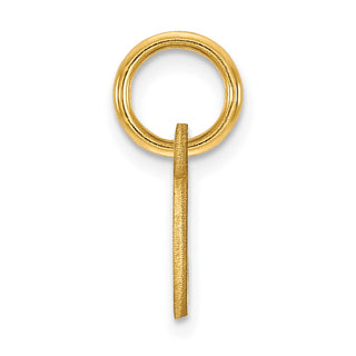 14k Yellow Gold Upper Case Letter C Initial Charm
