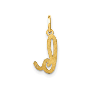 14k Yellow Gold Lower Case Letter B Initial Charm XNA1307Y/B