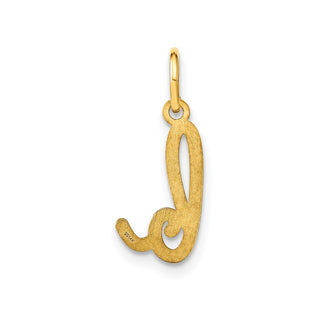 14k Yellow Gold Lower Case Letter B Initial Charm XNA1307Y/B
