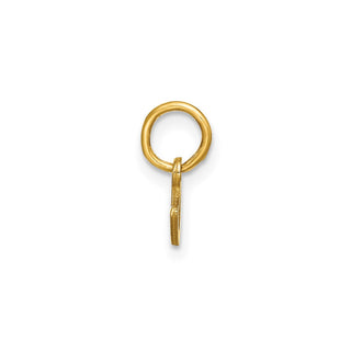 14k Yellow Gold Lower Case Letter C Initial Charm XNA1307Y/C