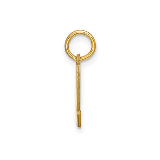 14k Yellow Gold Lower Case Letter D Initial Charm XNA1307Y/D