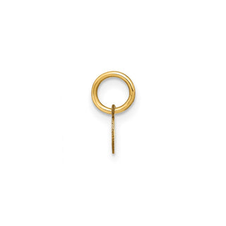 14k Yellow Gold Lower Case Letter E Initial Charm XNA1307Y/E