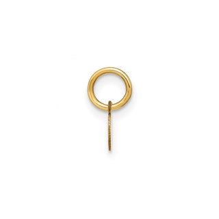14k Yellow Gold Lower Case Letter E Initial Charm XNA1307Y/E
