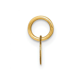 14k Yellow Gold Lower Case Letter E Initial Charm XNA1307Y/E