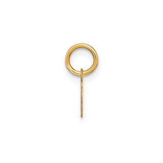 14k Yellow Gold Lower Case Letter I Initial Charm XNA1307Y/I