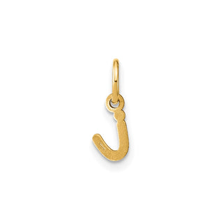 14k Yellow Gold Lower Case Letter I Initial Charm XNA1307Y/I