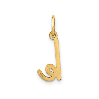 14k Yellow Gold Lower Case Letter K Initial Charm XNA1307Y/K