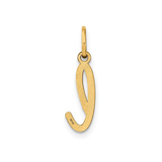 14k Yellow Gold Lower Case Letter L Initial Charm XNA1307Y/L