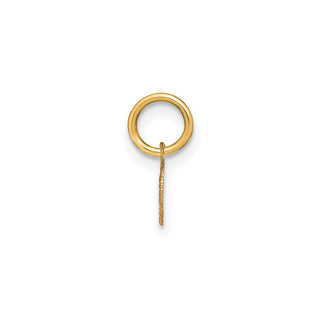 14k Yellow Gold Lower Case Letter M Initial Charm XNA1307Y/M