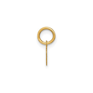 14k Yellow Gold Lower Case Letter S Initial Charm XNA1307Y/S