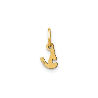14k Yellow Gold Lower Case Letter S Initial Charm XNA1307Y/S