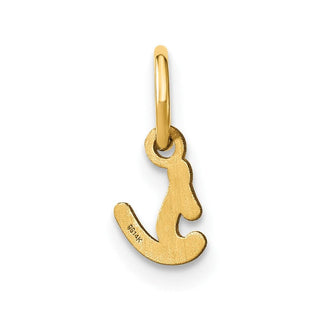 14k Yellow Gold Lower Case Letter S Initial Charm XNA1307Y/S