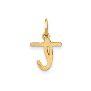 14k Yellow Gold Lower Case Letter T Initial Charm XNA1307Y/T