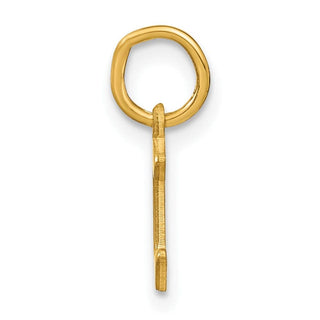 14k Yellow Gold Letter C Initial Charm XNA1335Y/C