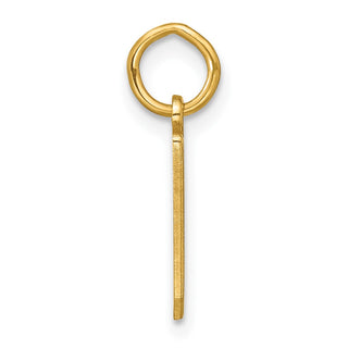 14k Yellow Gold Letter D Initial Charm XNA1335Y/D