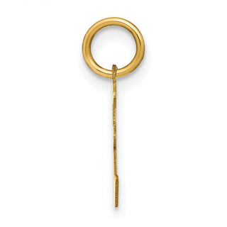 14k Yellow Gold Letter E Initial Charm XNA1335Y/E