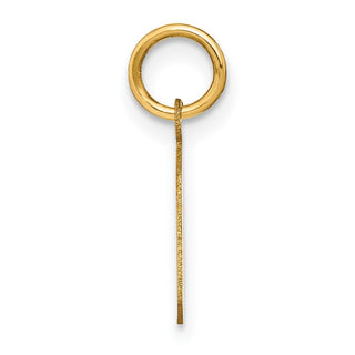 14k Yellow Gold Letter G Initial Charm XNA1335Y/G