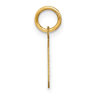 14k Yellow Gold Letter G Initial Charm XNA1335Y/G