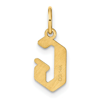 14k Yellow Gold Letter G Initial Charm XNA1335Y/G