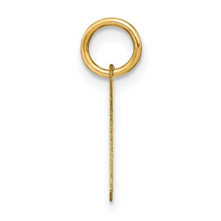 14k Yellow Gold Letter H Initial Charm XNA1335Y/H
