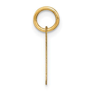 14k Yellow Gold Letter H Initial Charm XNA1335Y/H