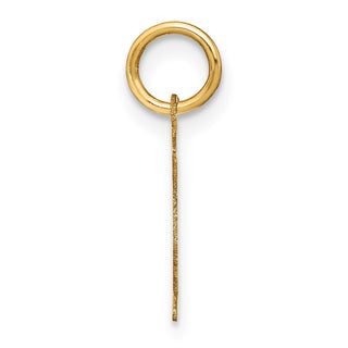 14k Yellow Gold Letter I Initial Charm XNA1335Y/I