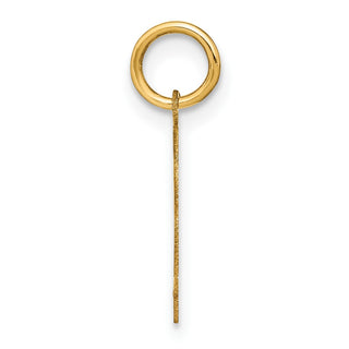 14k Yellow Gold Letter J Initial Charm XNA1335Y/J