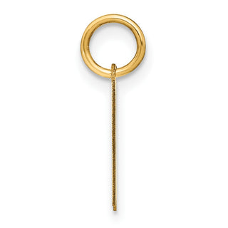 14k Yellow Gold Letter K Initial Charm XNA1335Y/K