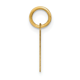 14k Yellow Gold Letter L Initial Charm XNA1335Y/L