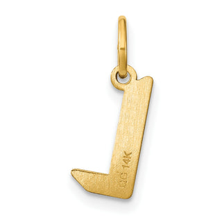 14k Yellow Gold Letter L Initial Charm XNA1335Y/L