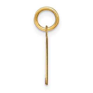 14k Yellow Gold Letter M Initial Charm XNA1335Y/M