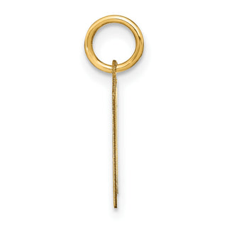 14k Yellow Gold Letter N Initial Charm XNA1335Y/N