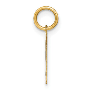14k Yellow Gold Letter P Initial Charm XNA1335Y/P