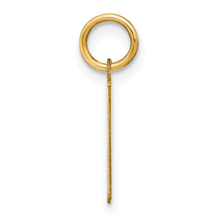 14k Yellow Gold Letter R Initial Charm XNA1335Y/R