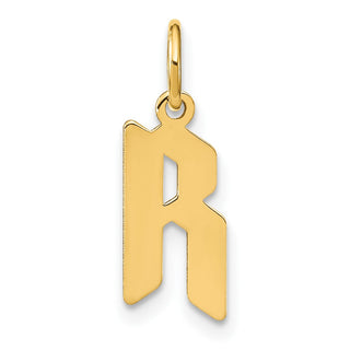 14k Yellow Gold Letter R Initial Charm XNA1335Y/R