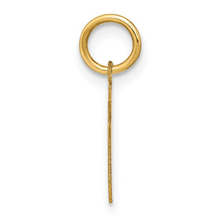14k Yellow Gold Letter S Initial Charm XNA1335Y/S