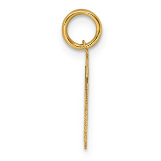 14k Yellow Gold Letter A Initial Charm XNA1336Y/A