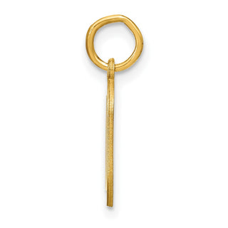 14k Yellow Gold Letter D Initial Charm XNA1336Y/D