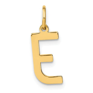 14k Yellow Gold Letter E Initial Charm XNA1336Y/E