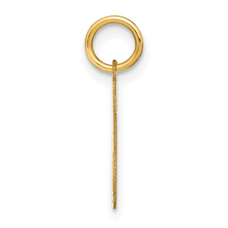 14k Yellow Gold Letter G Initial Charm XNA1336Y/G