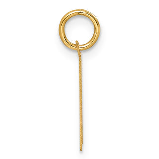 14k Yellow Gold Letter H Initial Charm XNA1336Y/H