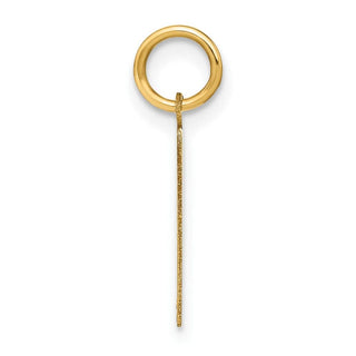14k Yellow Gold Letter H Initial Charm XNA1336Y/H