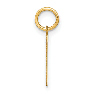 14k Yellow Gold Letter J Initial Charm XNA1336Y/J