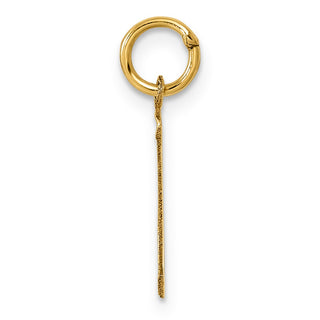 14k Yellow Gold Letter J Initial Charm XNA1336Y/J