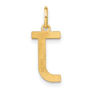 14k Yellow Gold Letter J Initial Charm XNA1336Y/J