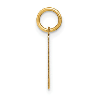 14k Yellow Gold Letter L Initial Charm XNA1336Y/L