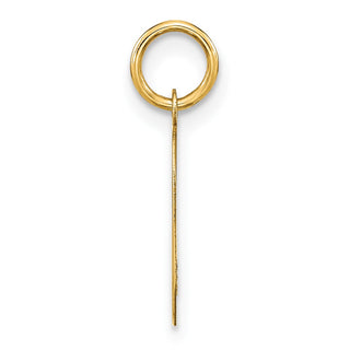14k Yellow Gold Letter O Initial Charm XNA1336Y/O