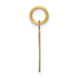 14k Yellow Gold Letter P Initial Charm XNA1336Y/P